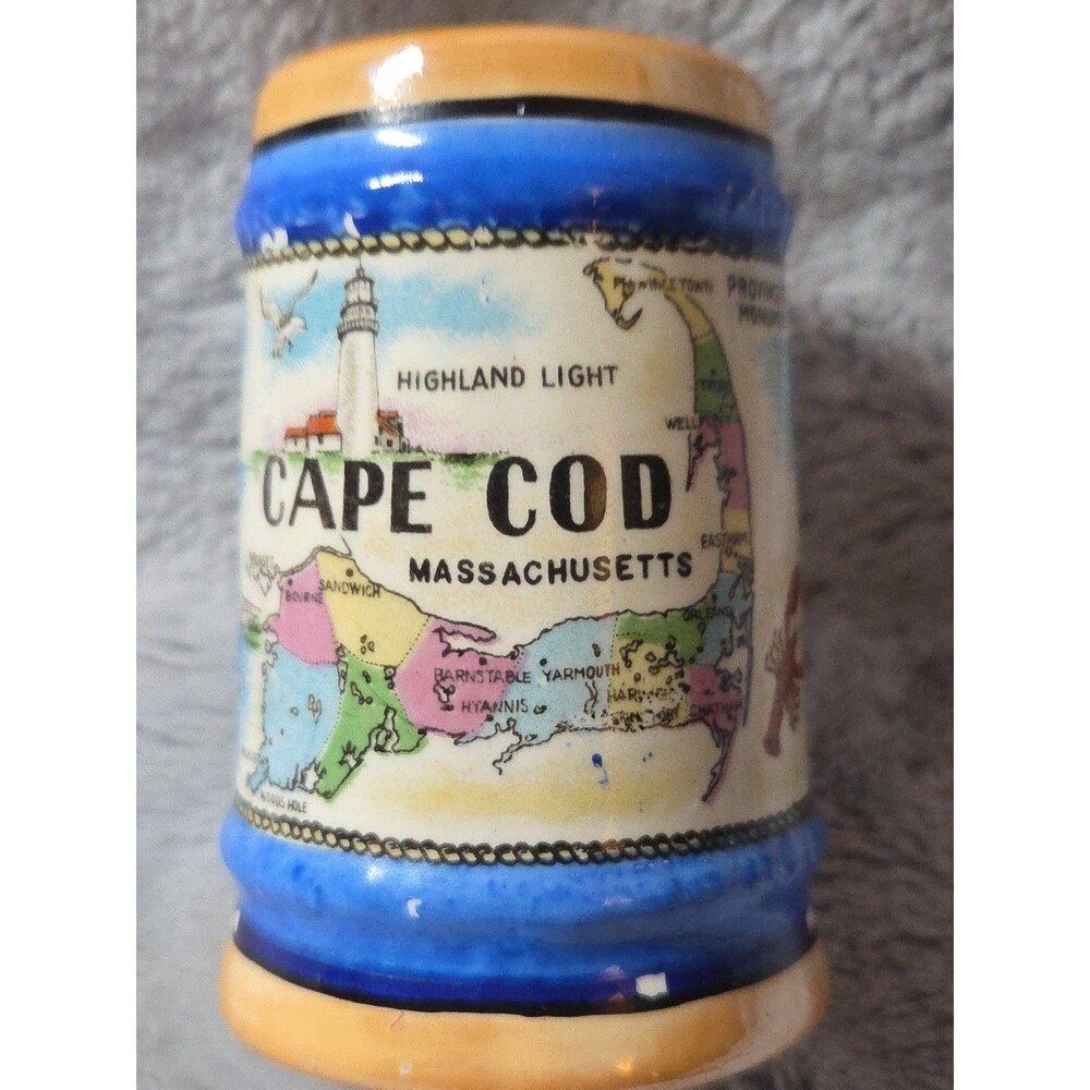 Vintage Souvenir Cape Cod mini beer stein